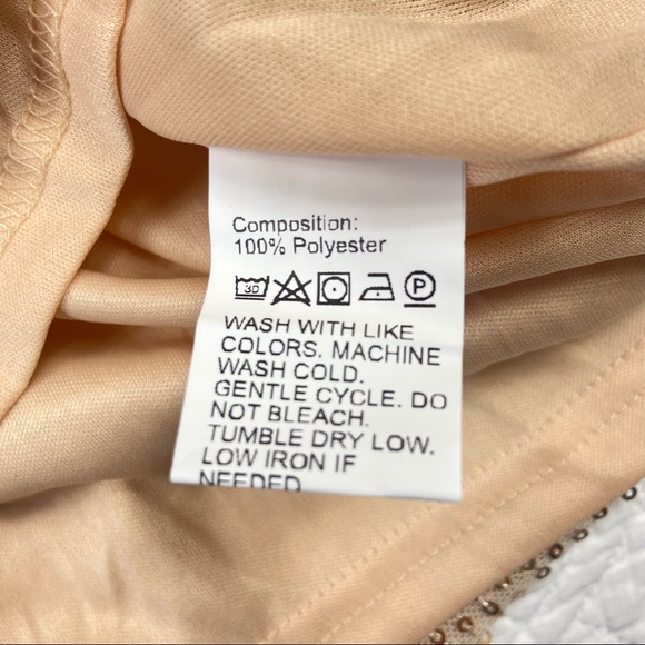 NWT boutique party dress! Gold sequin ruched party dress, sexy & sleek sz small - Picture 9 of 10